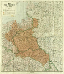 Mapa ziem polskich