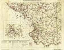 Mapa samochodowa Rzeczypospolitej Polskiej : podziałka 1:800.000. Ł&oacute;dż - Krak&oacute;w
