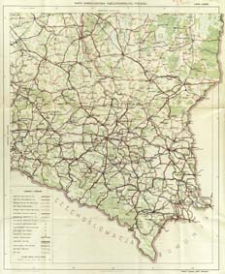 Mapa samochodowa Rzeczypospolitej Polskiej : podziałka 1:800.000. Lw&oacute;w - R&oacute;wne