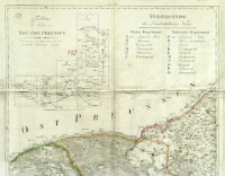 Topographisch - Militaerische Karte vom vormaligen Neu Ostpreussen oder dem jetziger N&ouml;rdlichen Theil des Herzogthums Warschau nebst dem Russischen District [...]. Sect. 4, Tableau der Karte von Neu Ost Preussen