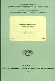 Antropoklimat Polski : (próba syntezy) = Anthropoclimate of Poland : (an attempt of a synthesis)