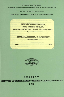Stopień wodny Ciechocinek i jego zbiornik Nieszawa - prognoza zmian środowiska geograficznego = Ciechocinek dam and its Nieszawa reservoir - forecast of geographical environment changes