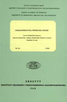 Charakterystyka termiczna Polski = Thermal characteristic of Poland
