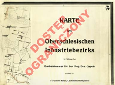 Karte des Oberschlesischen Industriebezirks