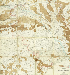 Voenno-topografičeska&acirc; karta okrestnostej Var&scaron;avy