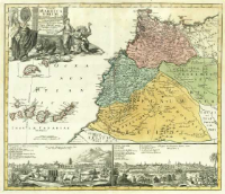 Statuum Maroccanorum, Regnorum nempe Fessani, Maroccani, Tafiletani et Segelomessani Secundum suas Provincias accurate divisorum, Typus generalis novus ex variis recentioris Geographiae
