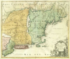 Nova Anglia Septentrionali Americ&aelig; implantata Anglorumque coloniis florentissima Geographice