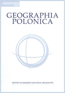 Geographia Polonica Vol. 86 No. 3 (2013), Review