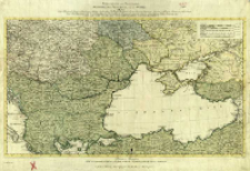 Kriegstheater Oder Gr&aelig;nzkarte Oesterreichs, Russlands, Und Der T&uuml;rkey, enthaltend Das Koenigreich Ungarn, Siebenb&uuml;rgen, Moldau, Bessarabien, Walachey, Bulgarien, Servien, Bosnien, Sclavonien, Croatien, Albanien, Romanien, Macedonien, einen Theil Griechenlands, und des Archipelagus, die Dardanellen, das schwarze und asowische Meer, die Krim, Tatarey, Kuban, Circassien & & Nebst einem Theil von Russland, Polen, Schlesien, Maehren, Oesterreich, Steuermark &.
