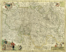 Ober Lausitz entworffen und in Kupffer gestochen von Johann George Schreibern : mit Ihro K&ouml;nigl: Majest. in Pohlen und Churst. Durchl. zu Sachsen gn&auml;digsten Privilegio