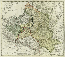 Charte das K&ouml;nigreichs Polen nach dem bew&auml;hrtesten H&uuml;lfsmitteln und dem Theilungs-Tracktat von Jahr 1793