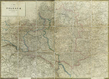 Carte de l'ancienne Pologne avec les d&eacute;limitations actuelles
