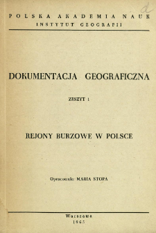 Rejony burzowe w Polsce