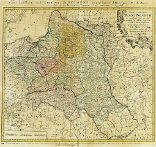 Mappa geographica Regni Poloniae ex novissimis quotquot sunt mappis specialibus composita et ad L.L. Stereographica projectionis revocata
