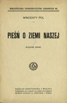 Pieśń o ziemi naszej