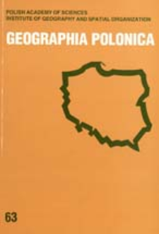 Geographia Polonica 63 (1994)