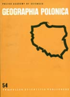 Geographia Polonica 54 (1988)