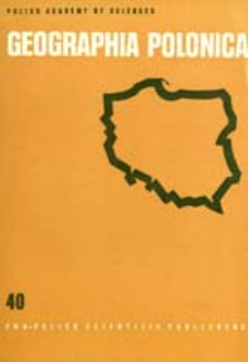 Geographia Polonica 40 (1979)
