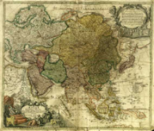 Asiae Recentißima Delineatio, Qua Status Et Imperia Totius Orientis unacum Orientalibus Indiis exhibentur