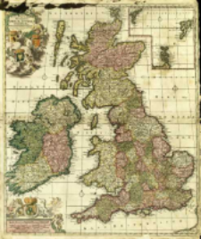Novissima pr&aelig; c&aelig;teris aliis accuratissima Regnorum Angli&aelig;, Scoti&aelig; Hibernia&aelig;q[ue] Tabula