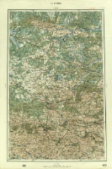 Operationskarte "R" : im Ma&szlig;e 1:400 000. L 4. Żytomir