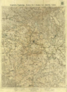 Szopotzkin, Porjetschje, Grodno (West), Grodno (Ost), Sokołka, Indura / Bearbeitet in der Kartogr. Abteilung des Stellvertretenden Generalstabes der Armee