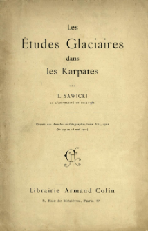 Les études glaciaires dans les Karpates
