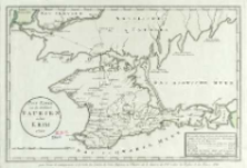Post Karte von der Halbinsel Taurien oder Krim : pour Servir de renseignemens à la Carte des Limites des trois Empires ou Théatre de la Guerre de 1787 entre la Rußie et les Turcs