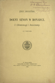 Dolny senon w Bonarce. 1, Głowonogi i Inoceramy