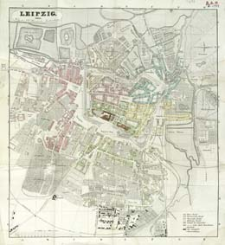 Plan von Leipzig