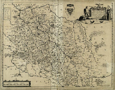Silesiae Ducatus Accurata et vera delineatio, Viris Magnificis AC Generosis, D. Valentino a St&ouml;ssel in Seppa Kawer. D.Sigismundo a Loss in Simpsen Dammer. D. Caspari a Stosch. D. Davidi Gotsr. a Stosch Patruelibus in Gross et Klein Tschirna. D. Gotfried ab Haugwitz in Brodelwitz, Ziebendorf Equitibus
