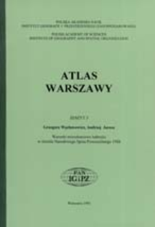 Warunki mieszkaniowe ludności w świetle Narodowego Spisu Powszechnego 1988