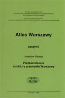 Przekształcenia struktury przemysłu Warszawy