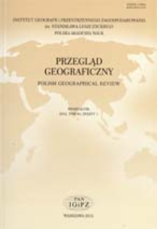 Propozycja metodyczna oceny środowiskowych uwarunkowań lokalizacjifarm wiatrowych w skali regionalnej = A methodological proposal for regional-scale assessment of environmentalconditions in relation to the establishment of wind farms