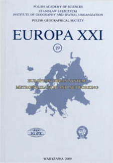 Cooperation and networking in metropolitan areas from community of problems to community of common interests in the Warsaw Metropolitan Area