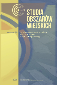 Studia Obszar&oacute;w Wiejskich = Rural Studies, t. 38, Contents