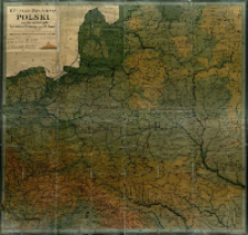 G. Freytaga mapa ścienna Polski i kraj&oacute;w ościennych