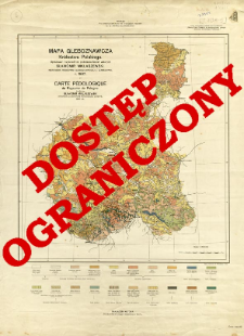 Mapa gleboznawcza Kr&oacute;lestwa Polskiego = Carte pedologique du Royaume de Pologne