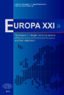 Europa XXI 29 (2015), Contents