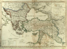 Europ&aelig;ische und Asiatische T&uuml;rkey = Carte d'Empire de Turquie en Europe et en Asie