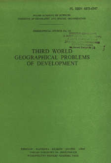 Third World geographical problems of development : proceedings of the III Polish-Soviet Seminar, Warsaw, September 1979 = Razvivaûŝiesâ strany geografičeskie problemy razvitiâ