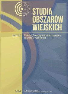 Stan i przyszłość gospodarstw ekologicznych w drobnoobszarowym rolnictwie wojew&oacute;dztwa małopolskiego = Innovation in fragmented agriculture on the example of organic farms in the Małopolskie Voivodship