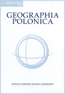 Geographia Polonica Vol. 90 No. 2 (2017), Spis treści