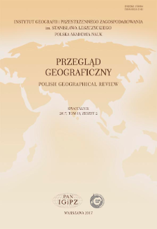 Sp&oacute;jność i regionalizacja miejskiej sieci osadniczej w Polsce w świetle teorii graf&oacute;w = Connectivity and regionalisation of urban settlement in Poland in the light of graph theory
