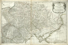 Troisi&egrave;me Partie De La Carte D'Europe Contenant Le Midi De La Russie, La Pologne Et La Hongrie, La Turquie y compris celle d'Asie presqu'entiere