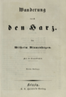 Wanderungen durch den Harz