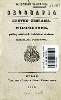 Geografiia kr&oacute;tko zebrana