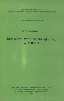 Regiony wyludniające się w Polsce = Regiony Pol'&scaron;i podvergnutye obezl&ucirc;deni&ucirc; = Depopulating regions in Poland