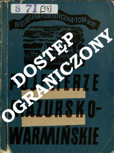 Pojezierze Warmińsko-Mazurskie : przewodnik krajoznawczy