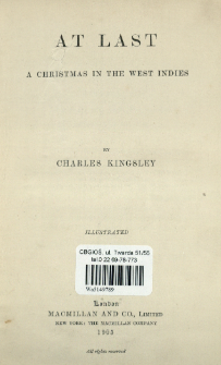 At last : a Christmas in the West Indies